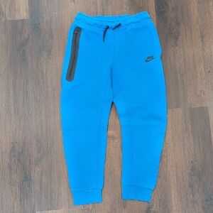 Nike Kids Bright Blue Joggers with Black Accents